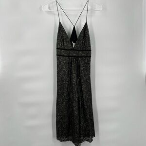 DVF Diane Von Furstenberg Westina Silver Lace size 6